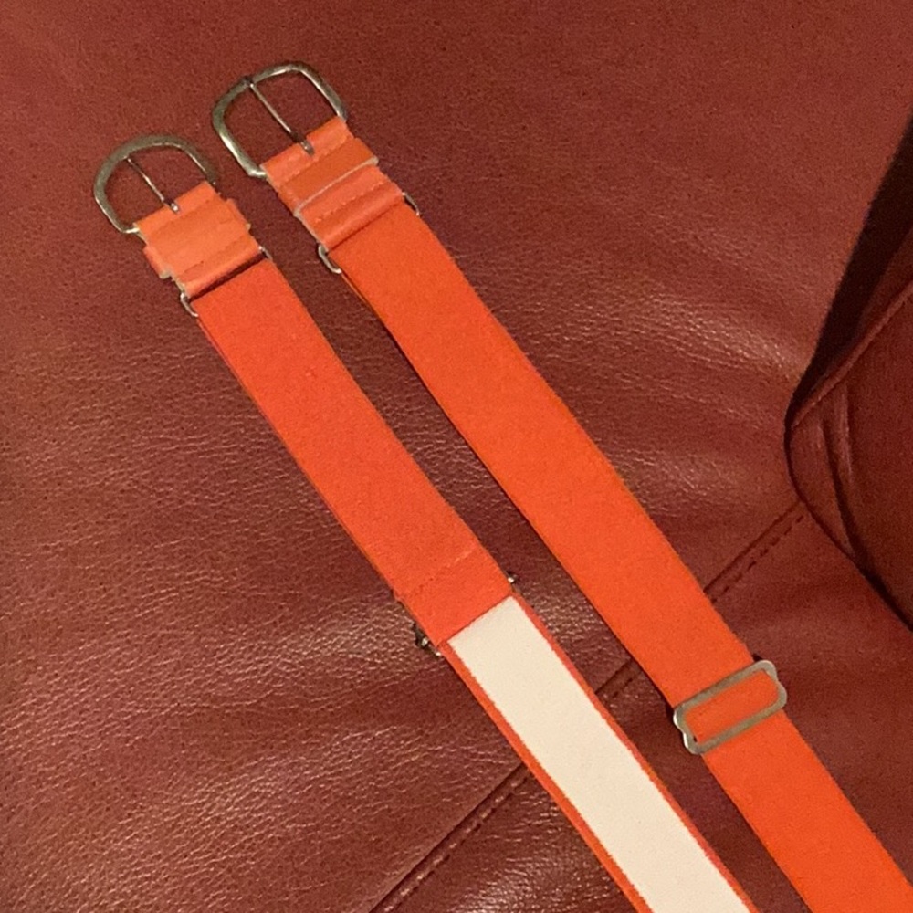 Set of 2 softball belts